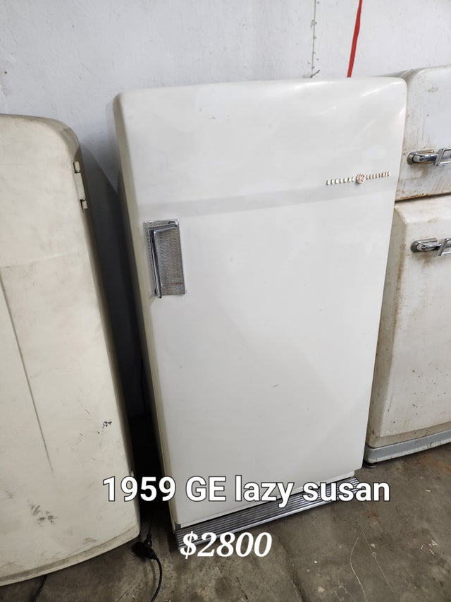 Ge lazy outlet susan refrigerator